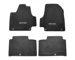 Hyundai Ioniq 5 22-24 Rear Right Floor Mat, Black