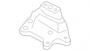 Left engine mount bracket Ford Edge 19- 2.0T