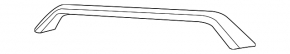 Toyota 4Runner 2014-2020 Restyling Upper Grille Molding, Graphite 1G3