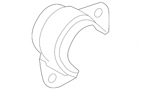 Rear stabilizer mounting bracket right BMW 4 F32/33/36 14-20