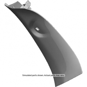 Right tailgate trim Chevrolet Bolt EV 22-23 gray