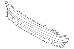 BMW X2 F39 18-23 2018-23 front bumper lower grille