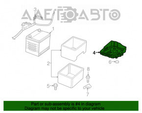 Battery tray Jeep Compass 11-13