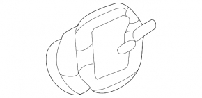 14-16 Acura MDX Fuel Door Housing