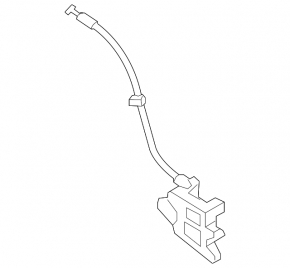 Hyundai Sonata 11-15 Trunk Lid Lock