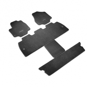 Set of floor mats Chrysler Pacifica 17- black cloth
