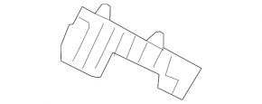 Front Bumper Mount Right GMC Terrain 18-21