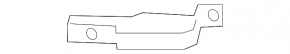 Left front bumper mount for Hyundai Veloster 19-22