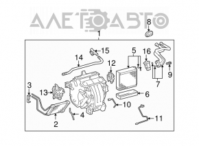 Toyota Solara 04-08 evaporator