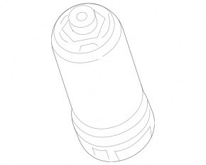 Oil filter housing cover Mercedes W167 GLE 450 20-23 3.0h