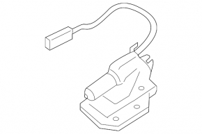Lincoln MKC 15 Tailgate Lock - Electric, Type 1