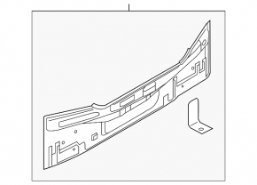 Nissan Versa 12-19 USA Graphite Rear Panel
