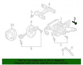 Front subframe mounting bolt 4pcs VW Passat 20-22 75mm