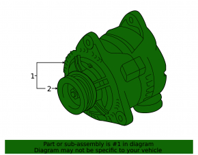 Alternator VW Tiguan 09-17