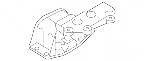 Right engine mount for Nissan Rogue 2015
