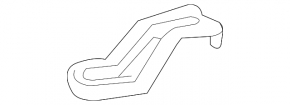 Radiator bracket upper left Lexus NX200t NX300 NX300h 15-21