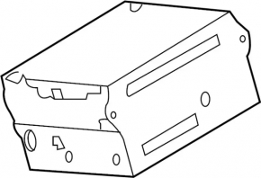 Radio tape recorder Nissan Pathfinder 13-20
