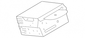 Radio tape recorder Nissan Pathfinder 13-20