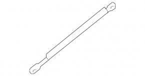 Right hood shock absorber BMW X5 F15 14-18 X5, X6