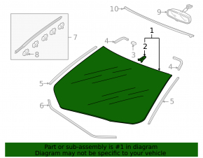 Honda CRZ 11-16 Windshield
