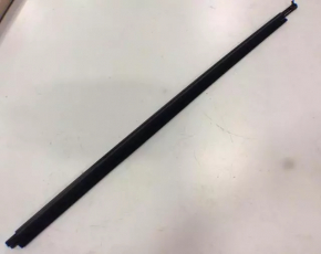 Door-glass molding, central front left, Toyota Rav4 06-12