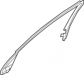 Door frame inner front left Infiniti QX50 19-