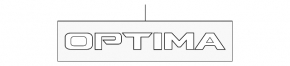 Emblem inscription trunk lid Kia Optima 11-15