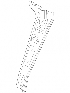 Bonnet Lock Plate Porsche Cayenne 958 11-14