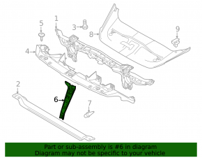 Bonnet Lock Bar Porsche Cayenne 958 11-14