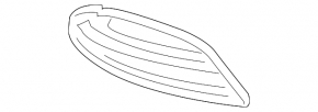 Front bumper grille left Mercedes S-class W222 14-17