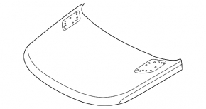 Land Rover Range Rover Sport 14-22 bare hood