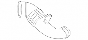 Air duct from the air filter housing, right BMW X5 F15 14-18 4.4T