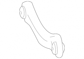 Rear left transverse control arm Mercedes X164 GL W164 ML