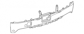 Cadillac ATS 13- Rear Bumper Absorber