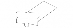 Left windshield wiper cover for Volvo XC90 16-23