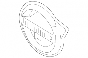 Radiator grill emblem grill Volvo V90 17-18 usa T5, T6 without camera