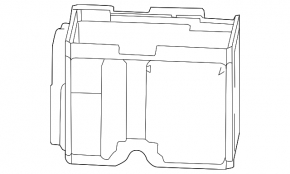 Honda Accord 18-22 2.0 hybrid battery cover