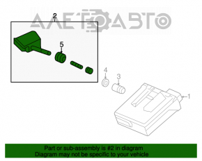 Acura ILX 13- Wheel Pressure Sensor