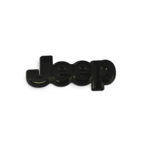 Jeep emblem tailgate Jeep Cherokee KL 14-18 black gloss