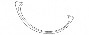 Kia Niro 2023-2024 steering wheel trim, chrome, black leather, scratches