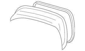 Side mirror right Toyota Prius 20 04-09