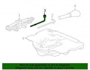 Honda CRV 23- wheel spanner