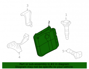 Toyota Rav4 2.5 10-11 Engine Computer ECU