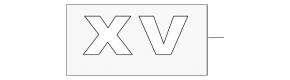 Subaru XV Crosstrek 18-20 XV Tailgate Emblem