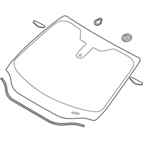 Ford Focus mk3 windshield 11-18 usa