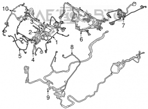 Lincoln MKZ 13-16 hybrid engine wiring