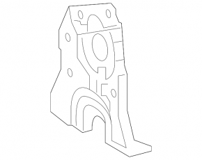 Bracket cooling fan VVB Toyota Venza 21-