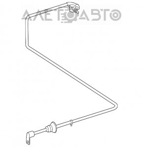 Battery terminal positive Mercedes X164 GL