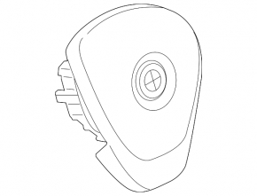 Airbag in steering wheel driver BMW X3 F25 11-17