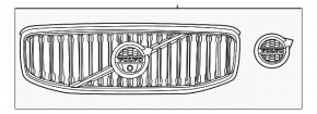 Radiator grille Volvo XC60 18-21 Inscription, without camera